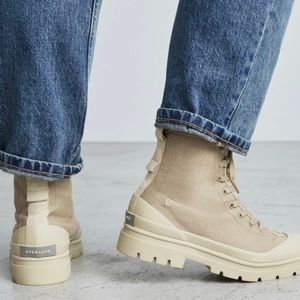 NWT, Everlane, Canvas Utility Boot